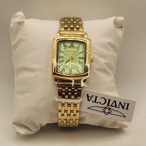 Invicta Celestial Ziya Women's Quartz Gold Tone and Green Watch